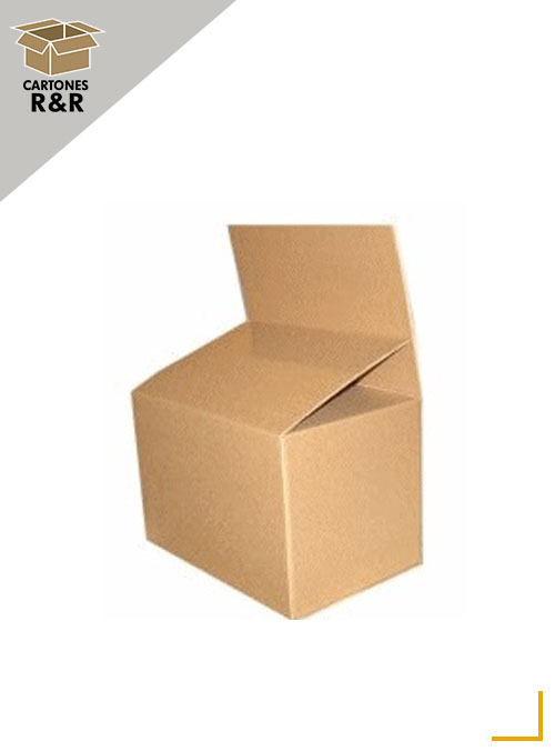 caja carton traslapada
